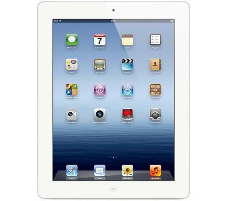 Apple iPad 4 64Gb Wi-Fi + Cellular белый - Новоалександровск