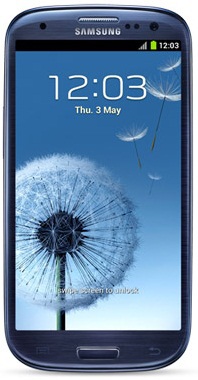 Смартфон Samsung Galaxy S3 GT-I9300 16Gb Pebble blue - Новоалександровск